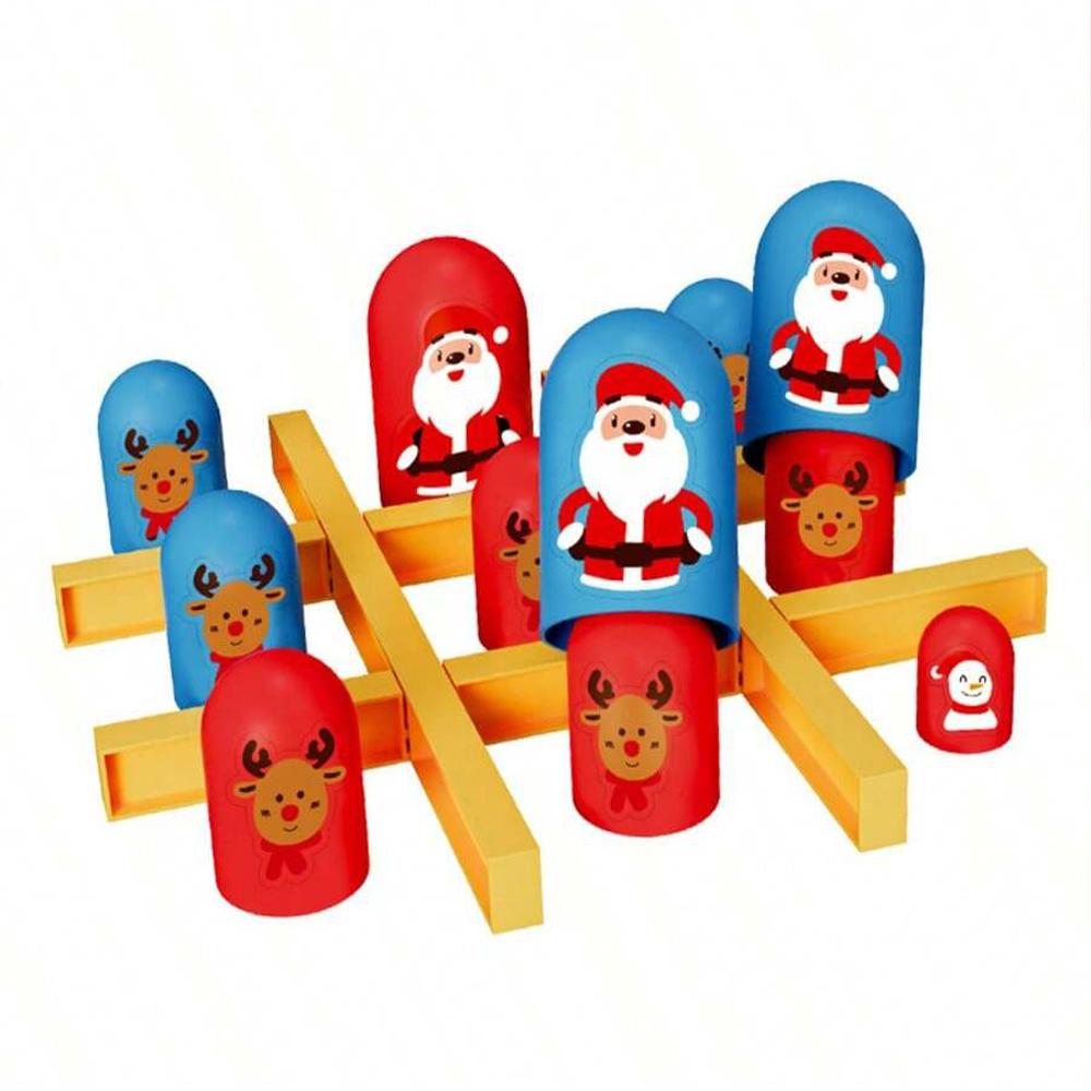 Смешные настольные игры крестики-нолики интеллектуальные большие едят маленьких шахматы интерактивные многопользовательские игры для вечеринок игрушки 2025 Рождество