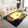 Player Celebrates Victory Moment Floor Rug Office Rug Perfect for Study room Foyer Balcony Outdoor Antislip Carpet Office home decor Wedding Party Gif