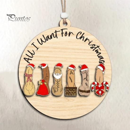 2024 рождественские украшения, наружные украшения для двора, елки, подвесные милые украшения для дома, уникальный юмористический подарок на праздник