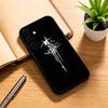 Чехол для телефона Cyber S-Sigil C-Cross для Samsung Galaxy A73, A72, A71, A70, A53, A52, A51, Других Мягкий Черный Чехол
