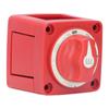 300A Battery Knob Switch Dual Circuit 4 Wires Ignition Protection Removable IP66 Waterproof for Yachts RVs