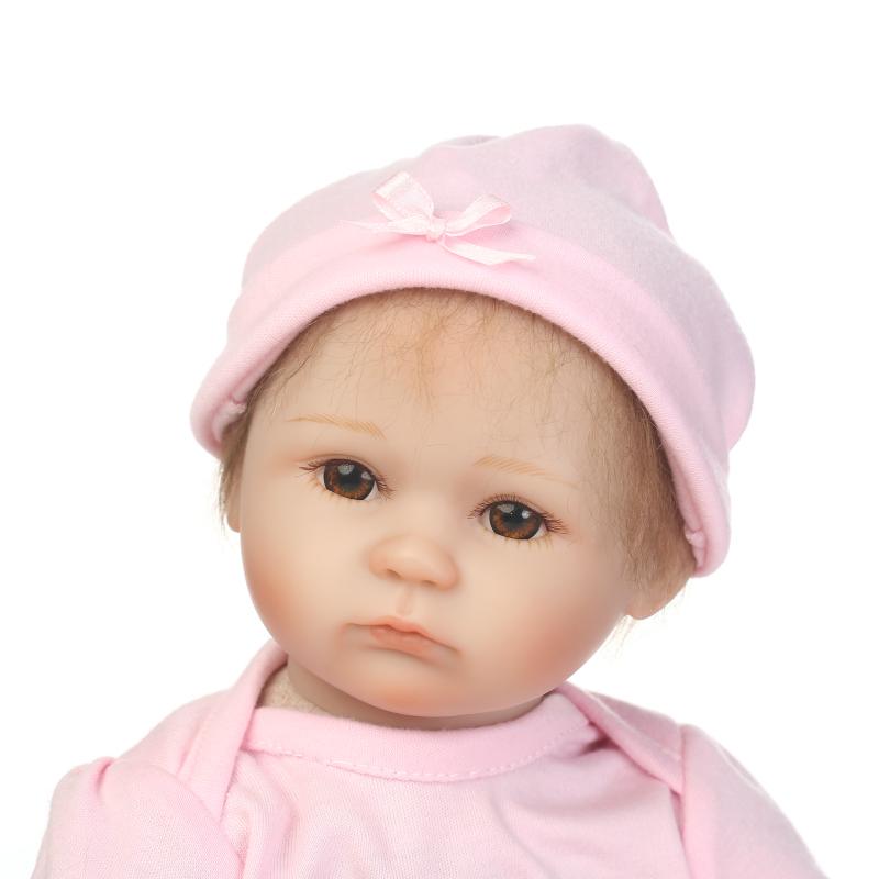 Pinky Reborn 16 дюймов 42 см кукла Reborn Baby Doll выглядит как настоящая кукла Bebe Girl Dolls Дети подарок на день рождения Рождество