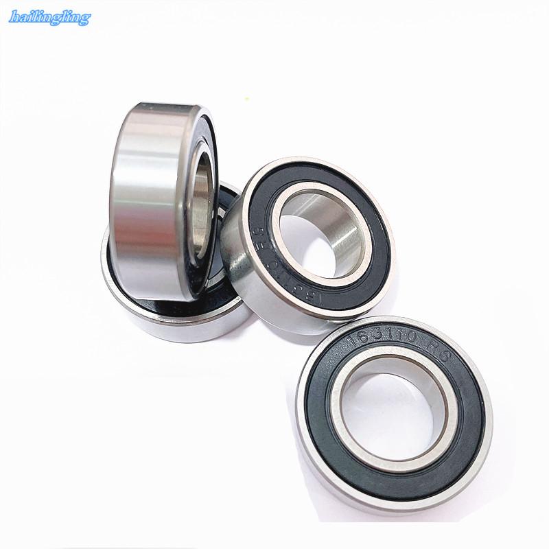 4pcs Bearing 163110 16x31x10 163110-2RS 163010 16x30x10 Shielding Ball Bicyclebearing axis Flower drum bearing drop shipping