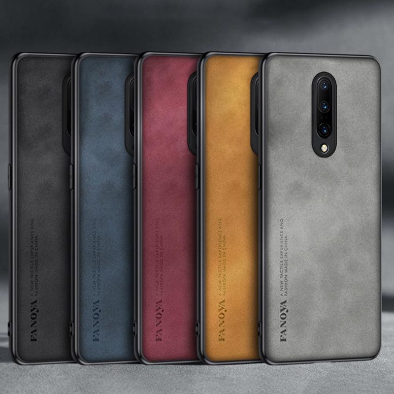 Роскошный кожаный чехол для OnePlus 7 7T 8 Pro 8T, матовый силиконовый чехол для телефона OnePlus 5 5T 6 6T One Plus 7 8 T 7Pro Coque
