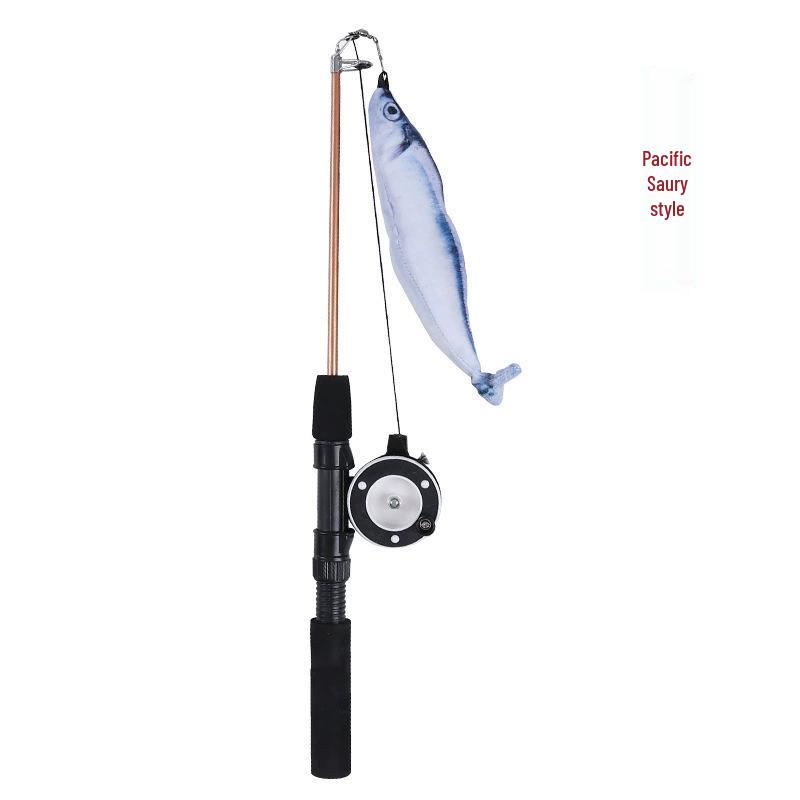 Льняная мышка-кошка дразнилка с колокольчиком - Игрушка для снятия скуки для кошек