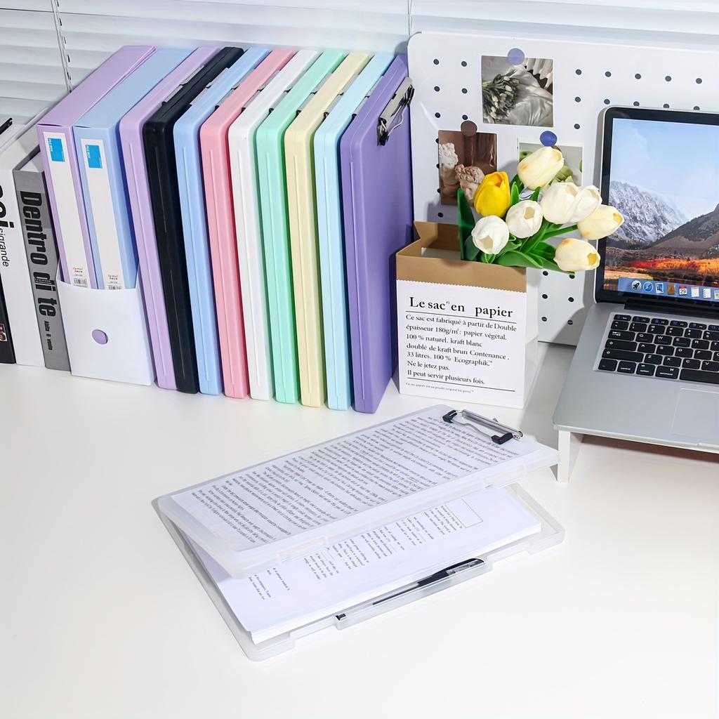 Папка для файлов формата А4, коробка для хранения, зажим для пластины, студенческая специальная тестовая бумага для хранения и отделки, артефакт, информационная книга большой емкости