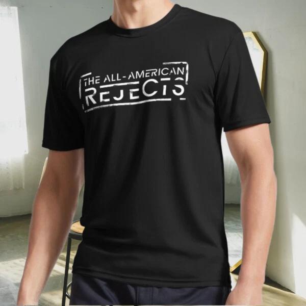 New Shirt The All American Rejects Stamp Active Logo T-Shirt Funny Size S to 5XL