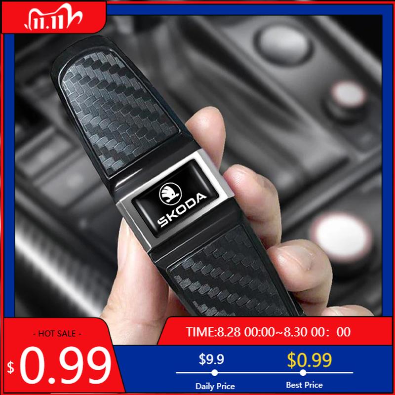 Car Sticker Skoda Car Glasses Case Auto Sun Visor Glasses Holder Sunglasses Clip Card Ticket Holder Pen Case Clip Box Universal
