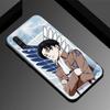 Case for Samsung Galaxy A32 A52 A72 5G A21S A51 A50 A70 A71 A50S A10 A20E A20 A30 A30S Luxury Phone Coque Attack On Titan Anime