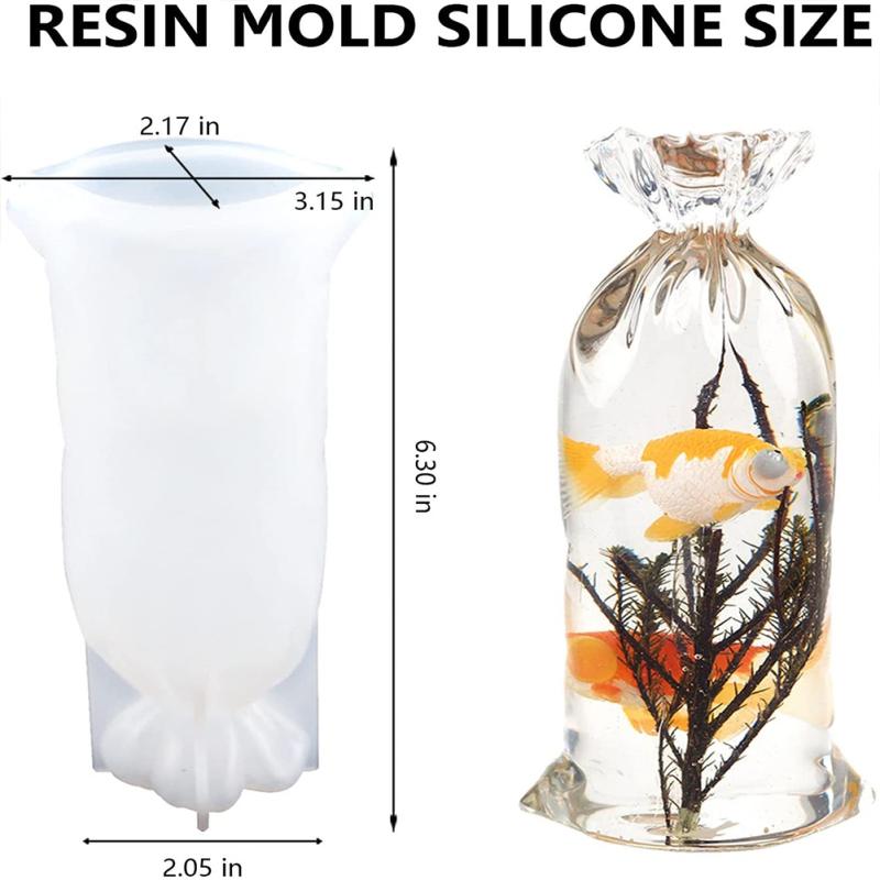 Силиконовые удачные сумки из смолы, мягкие и легкие привлекательные формы для литья из эпоксидной смолы для поделок