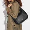 New COACH Pebbled Leather Shoulder Bag Handbag Shoulder Bag Women's Black C9190-IMBLK