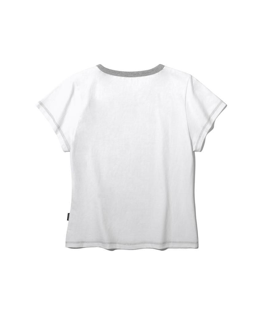 URBANSTOFF Milky Way Embroidery Tee (White)