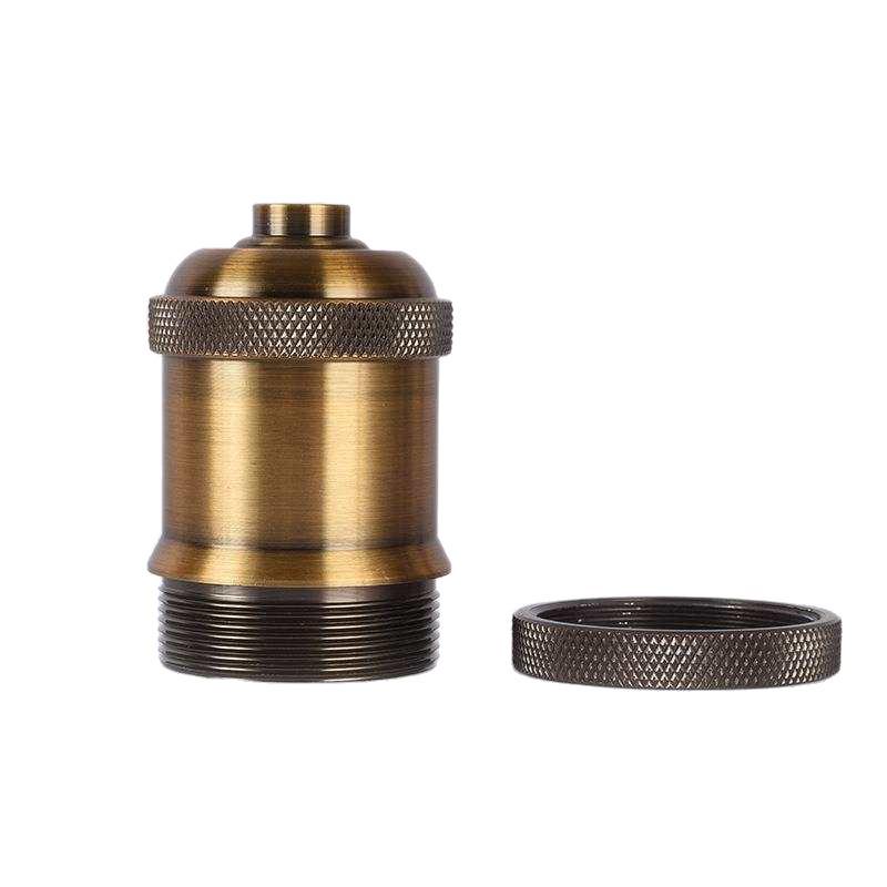 Винтажный алюминиевый патрон для подвесного светильника E27 в стиле Эдисона