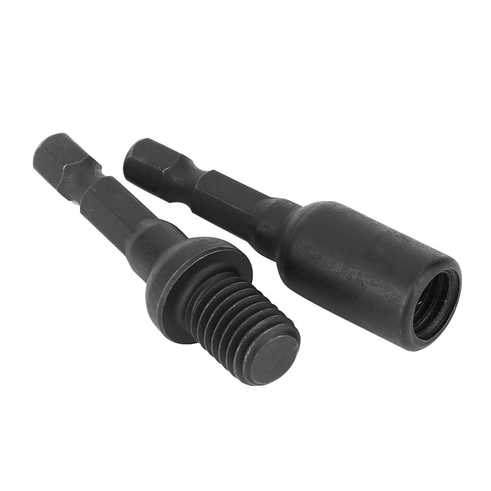 6 шт. Пневматическая отверточная головка хвостовик 1/4 дюйма для внутренних и наружных двусторонних винтов и гаек