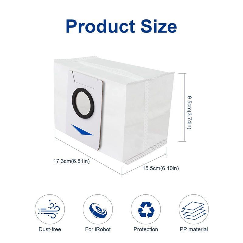 BHBL Запасные части Мешок для пыли Совместимый с X1Omni X1Turbo T10 Omni Робот-пылесос Аксессуары Мешки для пылесоса