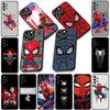 Чехол для телефона Человек-паук Marvel Spiderman для Apple iPhone 13 12 Mini XS 11 Pro Max 7 8 Plus + XR SE 2022 2020 SE3 Мягкий чехол