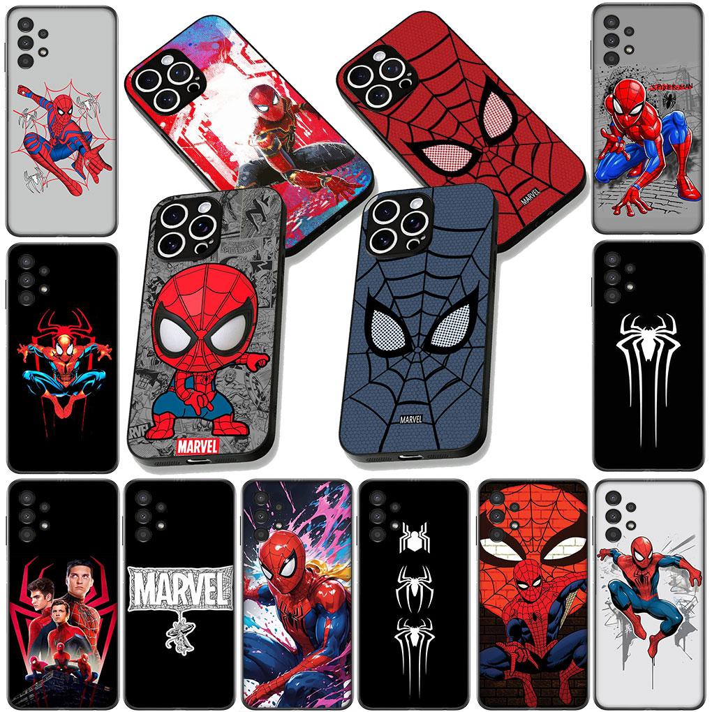 Чехол для телефона Spider Man Marvel Spiderman для Motorola Moto Edge 70 60 Fusion NEO Pro G Stylus G56 G96 G52 G04 G05 20 Мягкий чехол