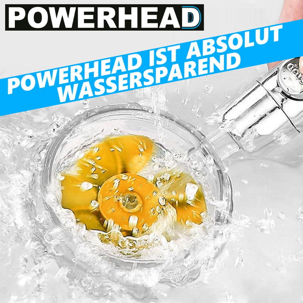 POWERHEAD Premium Shower Head Hand Shower Water Saving The Original