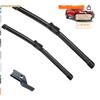 Suitable for Peugeot 3008 2008 2009-2015 front and rear window windshield wipers 30 inches + 28 inches + 12