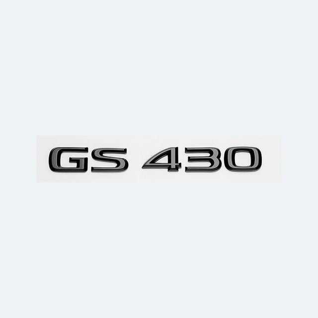 Для Lexus GS200t GS250 GS300 GS350 GS430 GS460 GS450h HYBRID задний багажник с логотипом глянцевый черный ABS эмблема модернизация с надписью