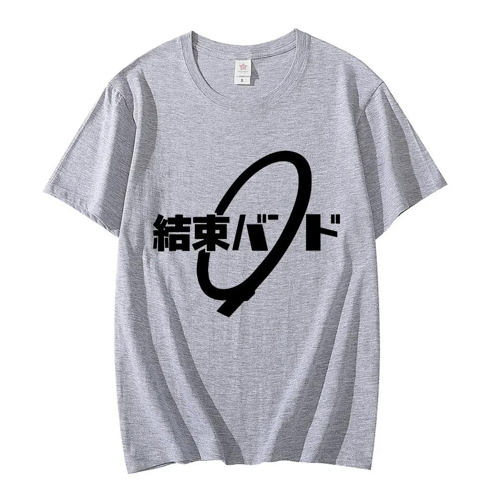 Футболка с принтом логотипа группы Kessoku