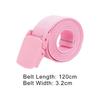 Fashion Plastic Buckle Color Waistband Waist Strap Canvas Belts Waist Belts