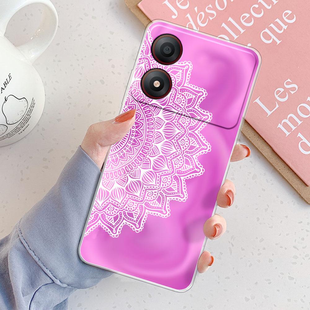 For ZTE Blade A34 Case For ZTE Blade A54 Cover Fashion Clear Protect Soft Silicone Phone Cases For ZTE Blade A34 A54 Coque Funda