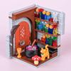 MOC Средневековый Наполеоновский Мебель Пергаментный Бумажный Шкаф Конструктор Чернила Карта Компас Напечатанные Плитки Кирпичи Игрушки Подарок для Мальчиков
