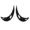 2 шт. фара бровь левая правая карбоновый цвет стильный обтекаемый дизайн защитный для автомобилей