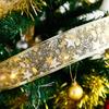 1/3/5 м Рождественская лента для украшения елки, светодиодные ленты, сделай сам, бронзовая кружевная лента, гирлянда для Нового года, Рождества, вечеринки, украшения дома