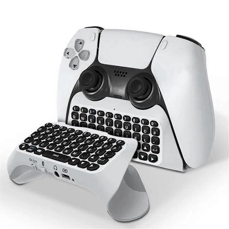 Wireless Keyboard for Console Bluetooth External Keyboard for Playstation5 ChatPad Bluetooth Keyboard