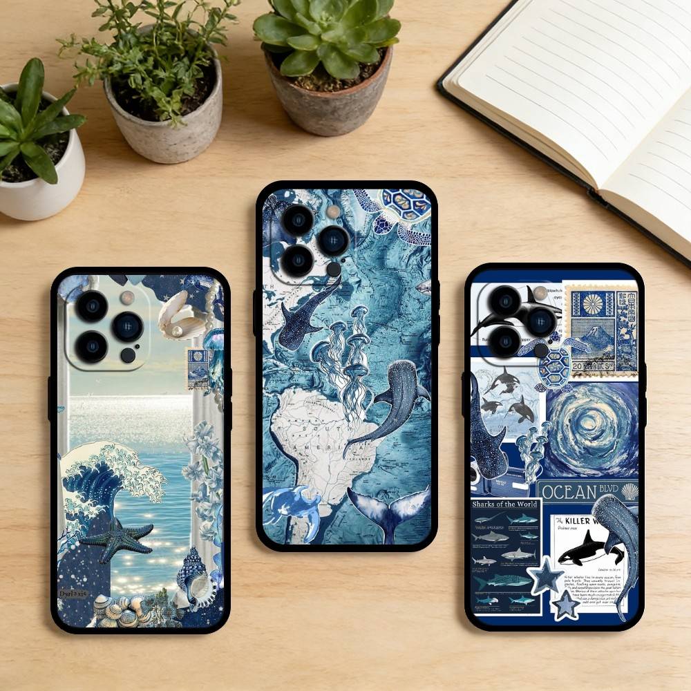 AAA Морская Черепаха Чехол для Телефона Для iPhone 17,16,15,14,13,12,11 Plus,Pro Max,XS,Мягкий Силиконовый Черный Чехол