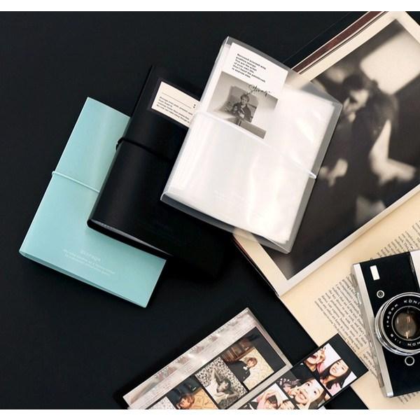 Indigo Storage Four-cut Album 84 Pockets, 28 Sheets + Custom Sticker Set