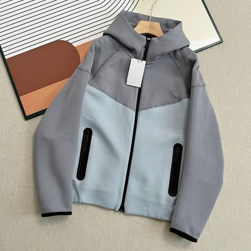 26 Winter Tracksuit High-Quality Windrunner Zip-Up Hoodie Sweatpants Set