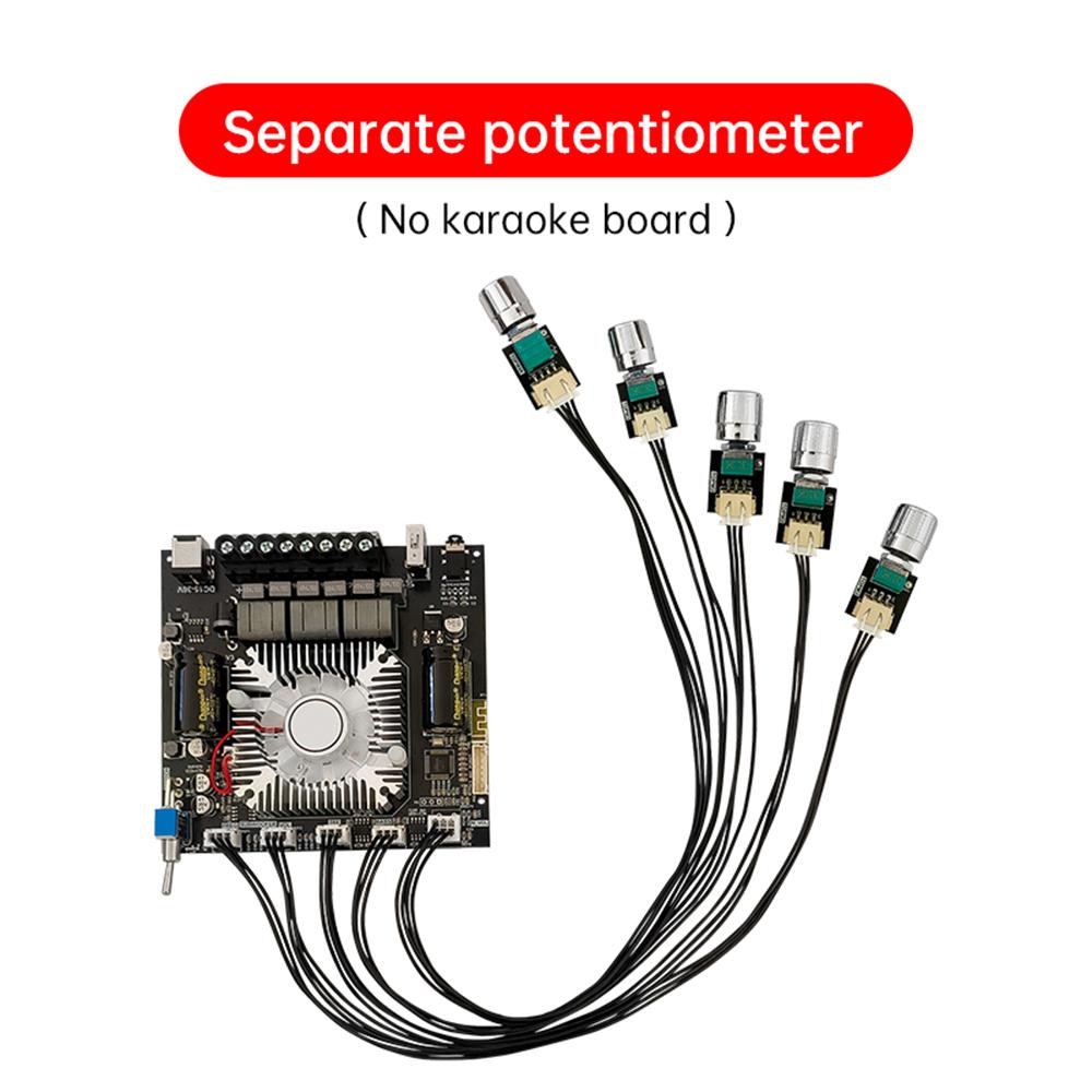 1.1 Channel Bluetooth 1.1 Subwoofer DC11-16V Amplifier Board 111WX1+111W Power Audio Stereo Amplifier Board Bass AMP AUX