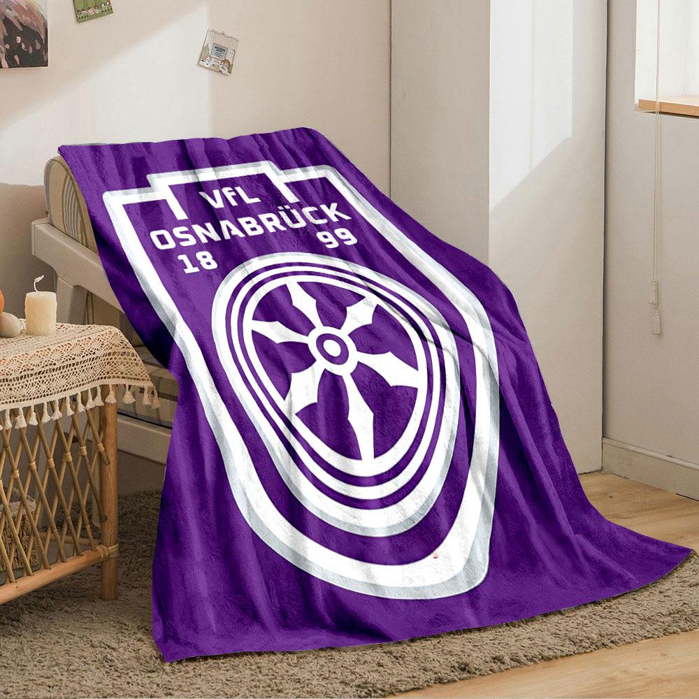 Purple VFL Osnabrück Emblem Blanket for all seasons blanket lunch break throw gift