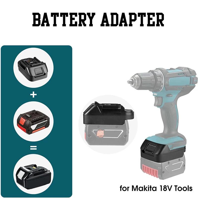 Адаптер батареи BS18MT Преобразует BOSCH 18V BL1860 в Makita 18V BL1820 30 Инструментов Решение для питания