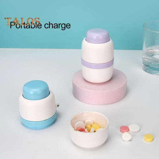 Резак для таблеток с отсеком для хранения. Точное позиционирование. Разделитель таблеток. Режущие инструменты. Многофункциональное портативное устройство для хранения таблеток в дорожных капсулах 2 в 1.