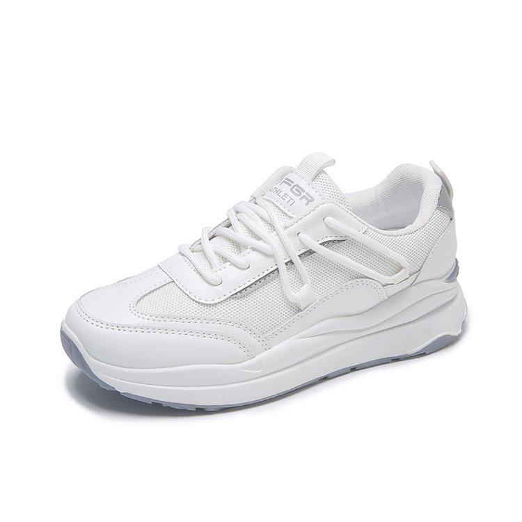 Forrest Gump Daddy Shoes Women's New Spring New Breathable Mesh Sporty Style Little White Shoes Ins Tide