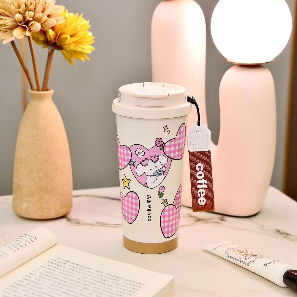 Stainless Steel Thermal Mug Creative Thermos Bottle Portable Water Cup  Travel