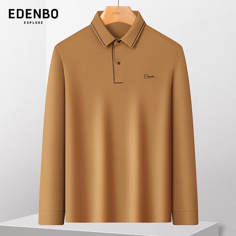 Мужская осенне-зимняя рубашка-поло Edenbo в стиле business casual