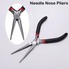 Carbon-Hardened Steel Jewelry Pliers Ferronickel Beadwork Repair DIY Wire Pliers