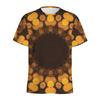Colorful Kaleidoscope 3D Printed T-shirt For Men Psychedelic Pattern T Shirt Summer Casual Short Sleeves Round Neck Tee Shirts