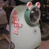 3D Peach Blossom Car Tail Sticker - Electric & Tricycle Decoration