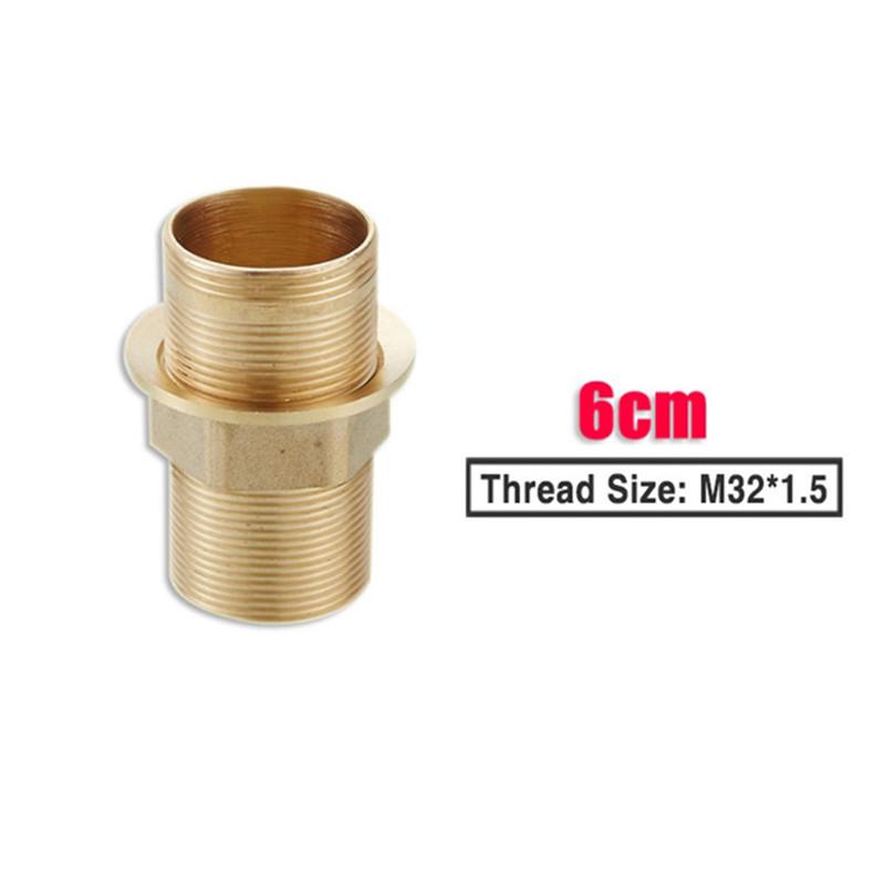 Faucet Replacement Parts Solid Brass Fixed Foot Kitchen Basin Tap Lengthened Fix Foot Mixer Installation Accessories Screw nut