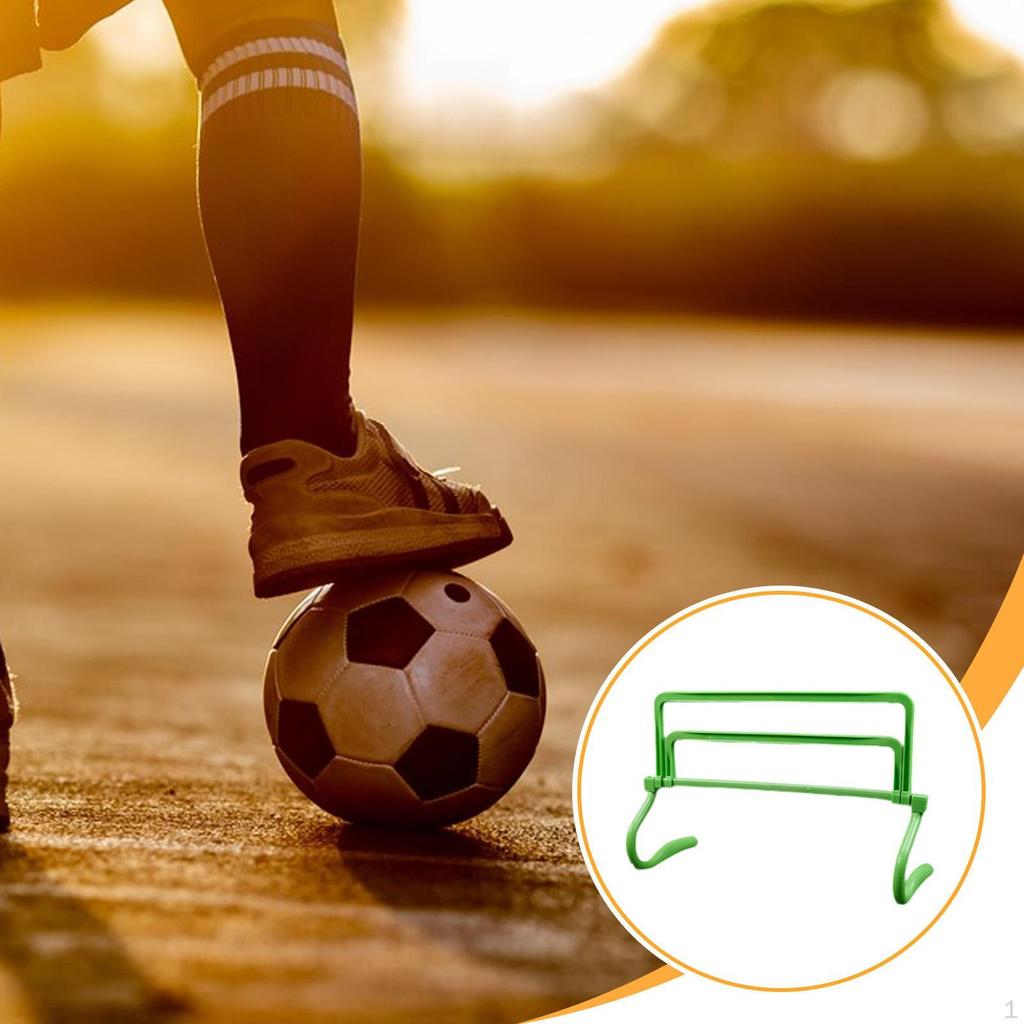 Agility Hurdle Adjustable Obstacles Jumping Bar Set Speed Training Equipment for Running