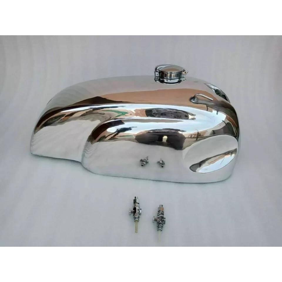 Norton Manx Wideline Featherbed Triton Chrome Steel Gas Fuel Petrol Tank |Fit