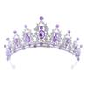 Bridal Crown Tiara Metal Rhinestone Crown Queen Birthday Hairband Hairpin