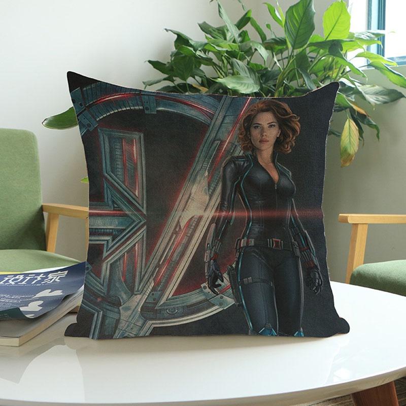 Роскошная супермягкая наволочка для подушки «Альянс Мстителей» с культовым дизайном Железного человека