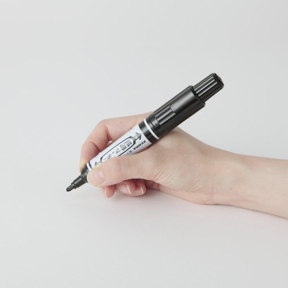 Zebra Makiki for Water-Based Pens, Black, Paper, 10-Piece Set, B-WYT5-BK